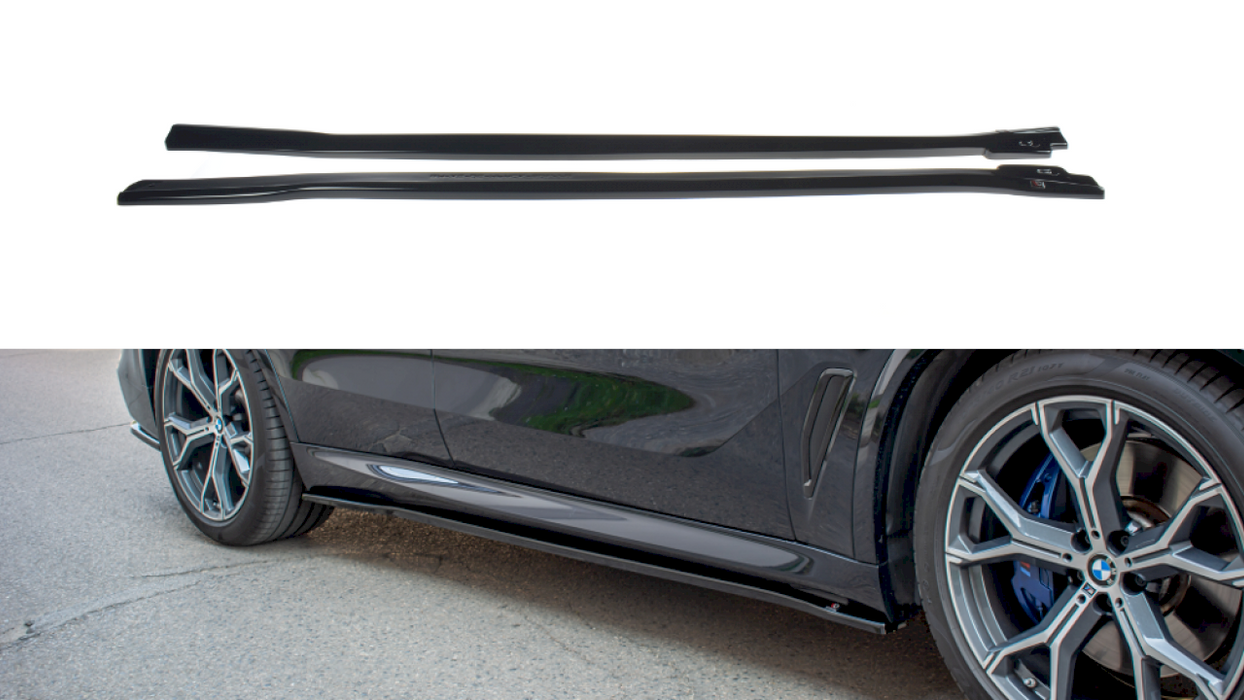 SIDE SKIRTS DIFFUSERS BMW X5 G05 M-SPORT (2018-)