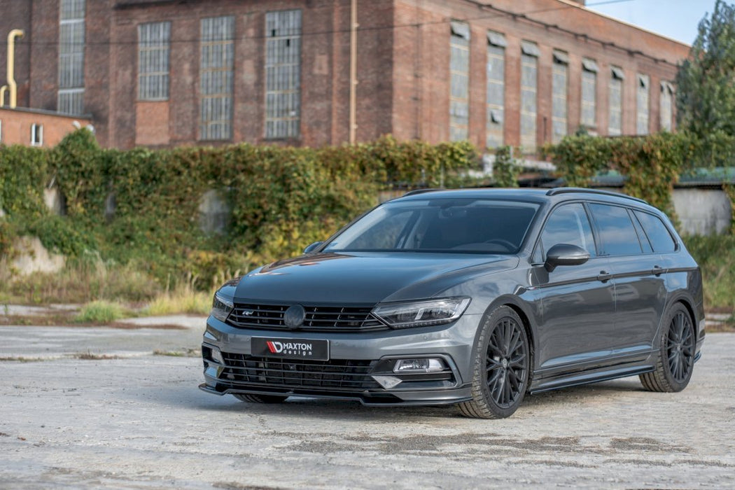 FRONT SPLITTER V.2 VOLKSWAGEN PASSAT R-LINE B8 (2015-19)