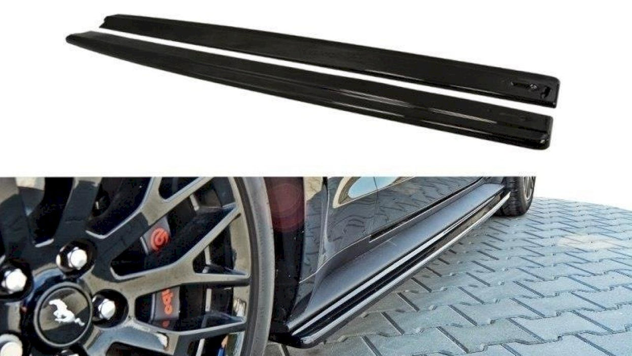 SIDE SKIRTS DIFFUSERS FORD MUSTANG MK6 GT (2014-17)
