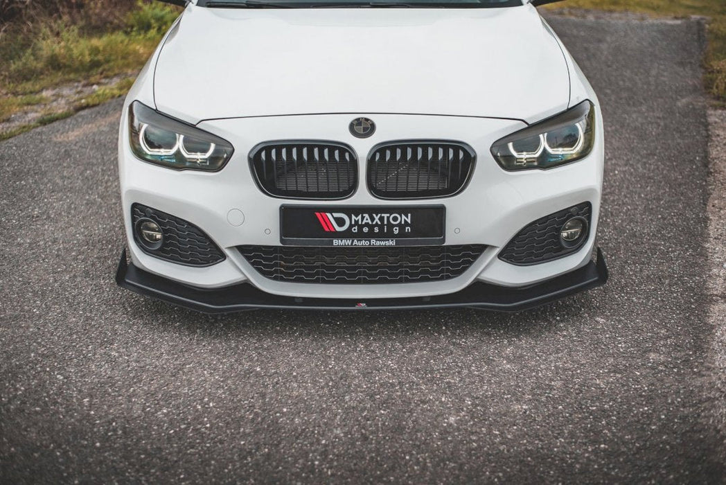 STREET PRO RACING DURABILITY FRONT SPLITTER V3 (+FLAPS) BMW 1 F20 M-PACK FACELIFT / M140I (2015-2019)