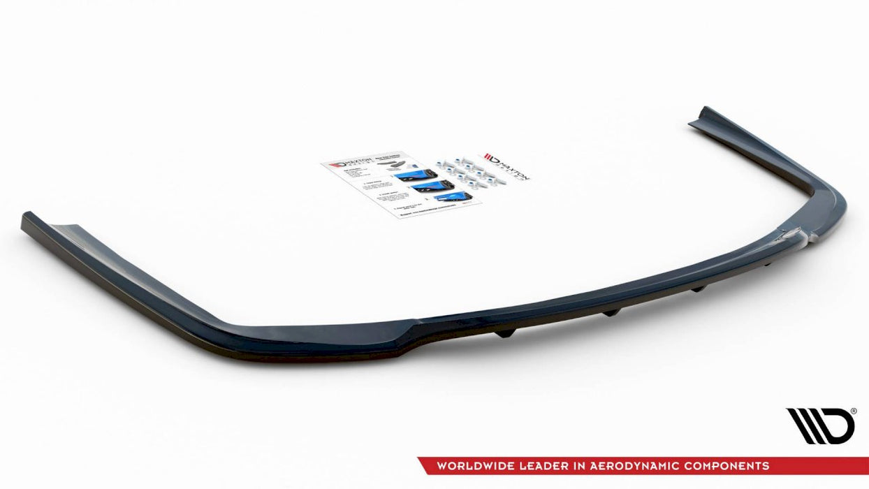 CENTRAL REAR SPLITTER (W/ VERTICAL BARS) BMW 7 M-PACK G11 (2015-2018)
