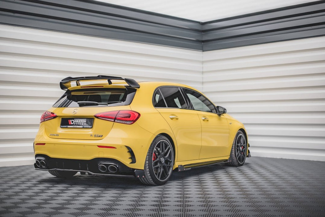 CENTRAL REAR SPLITTER + FLAPS MERCEDES AMG A 45 S AERO PACK W177