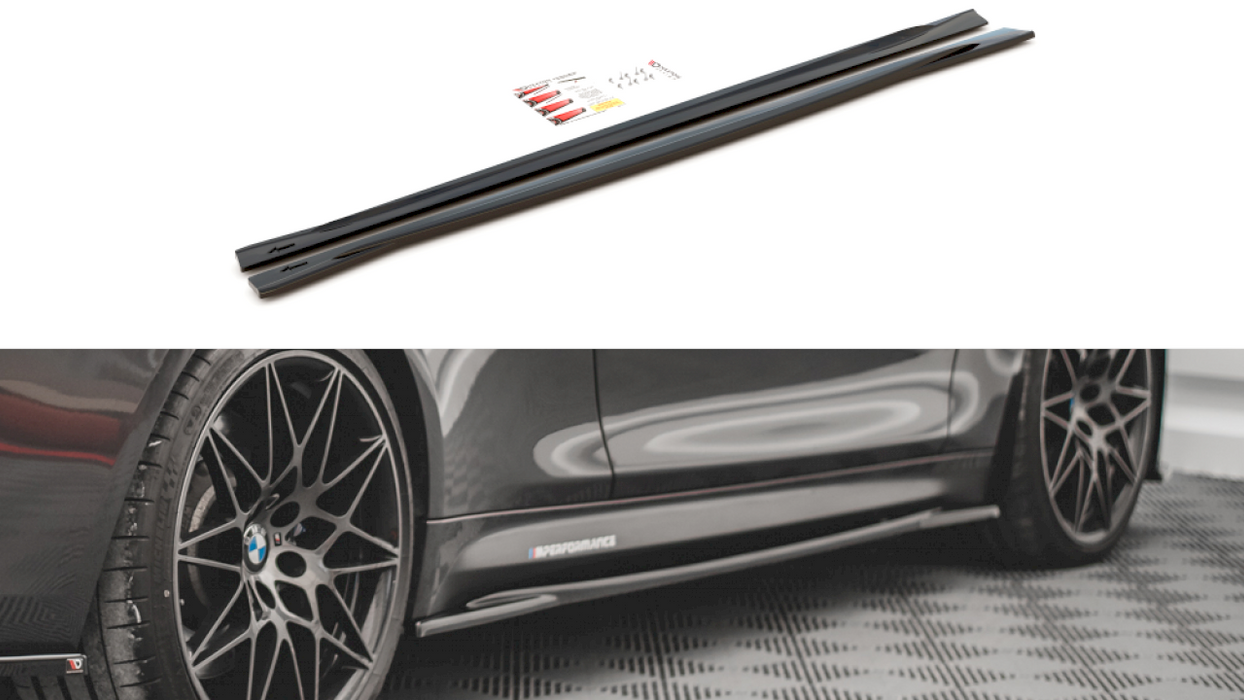 SIDE SKIRTS DIFFUSERS BMW M4 F82 (2014-)