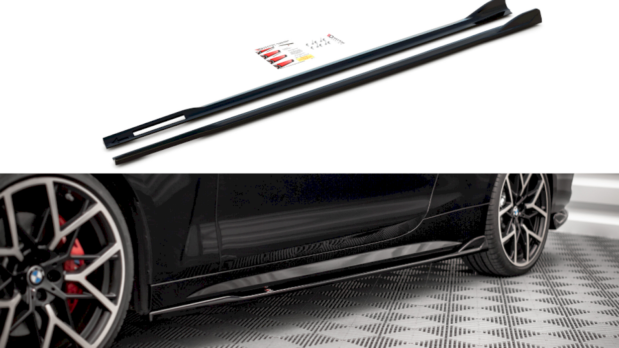 SIDE SKIRTS DIFFUSERS V.2 BMW 4 M-PACK G22 (2020-)