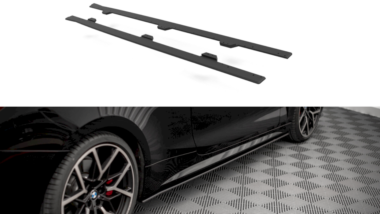 STREET PRO SIDE SKIRTS DIFFUSERS BMW 4 M-PACK G22 (2020-)