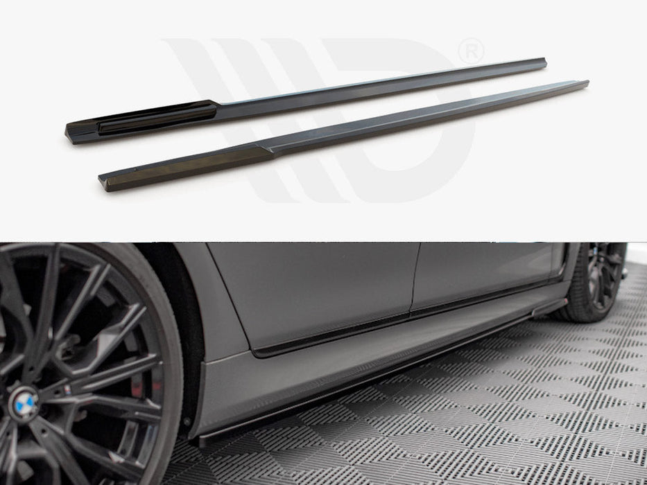 SIDE SKIRTS DIFFUSERS BMW 7 G11 M-PACK FACELIFT (2019-)