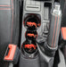 MK2 Puma - Cup Holder Inserts With Logo - Car Enhancements UK