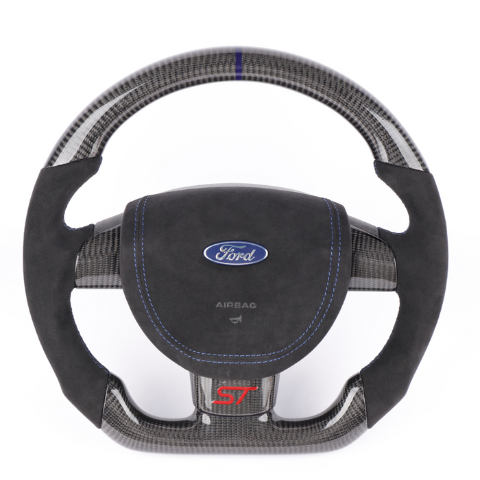 Ford Focus Genuine Carbon Fibre Flat Bottom Steering Wheel