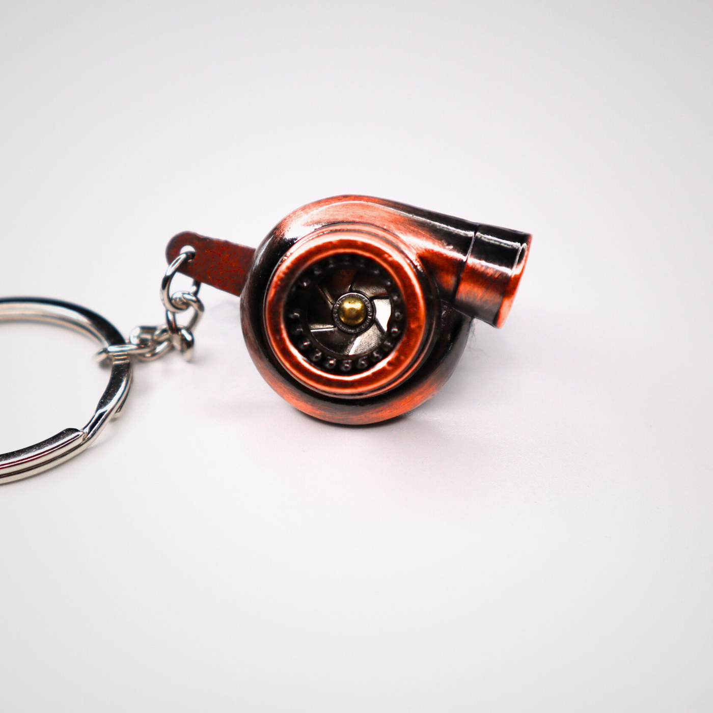 Key Ring Engine Turbo Keyring with Spinning Turbine – Choose from 6 Colours — Emerald ...