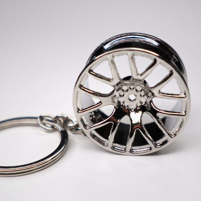 Metal Wheel Rim Keychain – Choose from 4 Colours — Emerald Struts