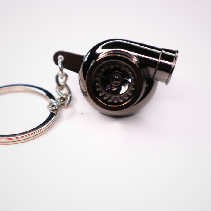 Turbo Keyring with Spinning Turbine – Choose from 6 Colours