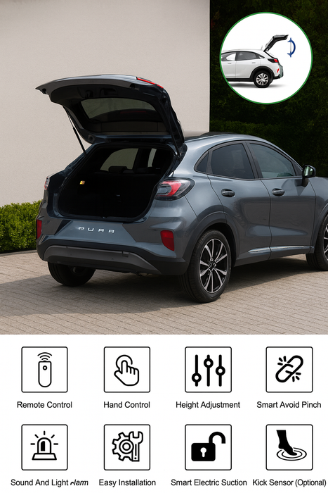 Ford Puma MK2 Electric Power Tailgate