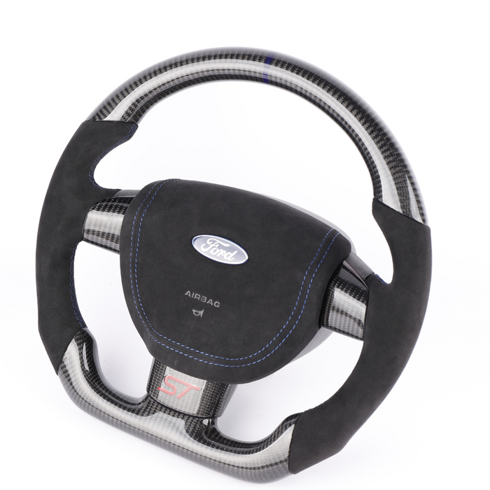 Ford Focus Genuine Carbon Fibre Flat Bottom Steering Wheel