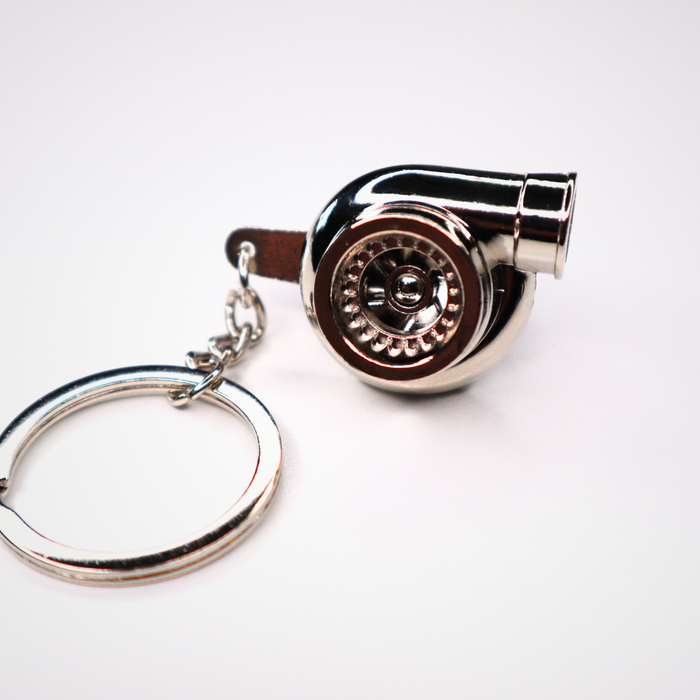 Turbo Keyring with Spinning Turbine – Choose from 6 Colours