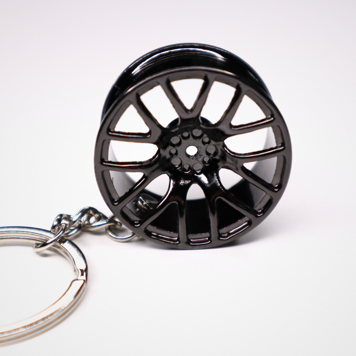 Metal Wheel Rim Keychain – Choose from 4 Colours — Emerald Struts