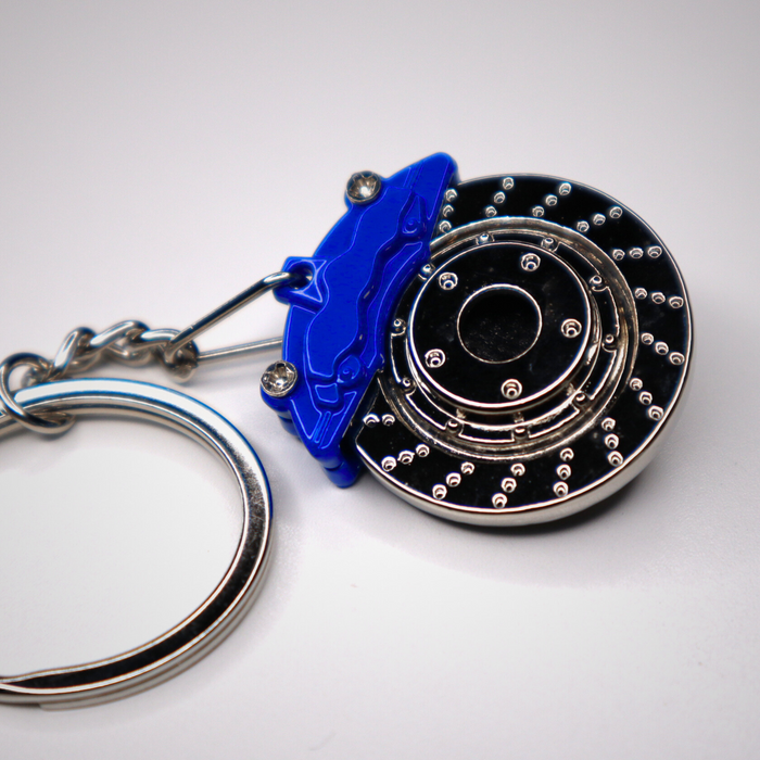 Rotatable Brake Disc Keychain – Creative Metal Design in 5 Colours