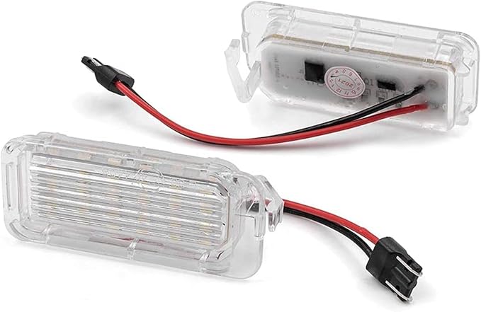 Ford Fiesta MK7 Number Plate Lights — Emerald Struts