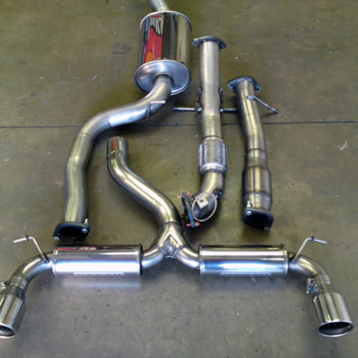 ST225 Full 3” Exhaust with De-Cat Pipe