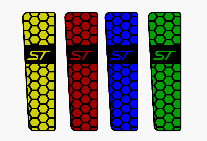 Dead Pedal (Multiple Designs & Colours) - Ford Focus MK3 / 3.5 All Models (2010-2018)
