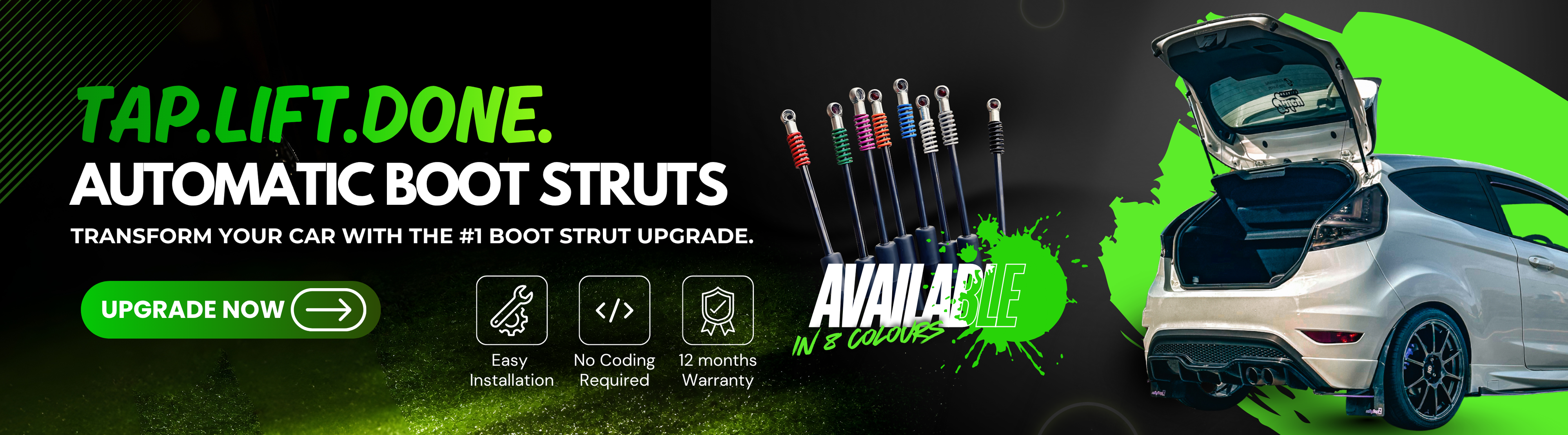 Emerald Struts - Open Your Car Boot Automatically!