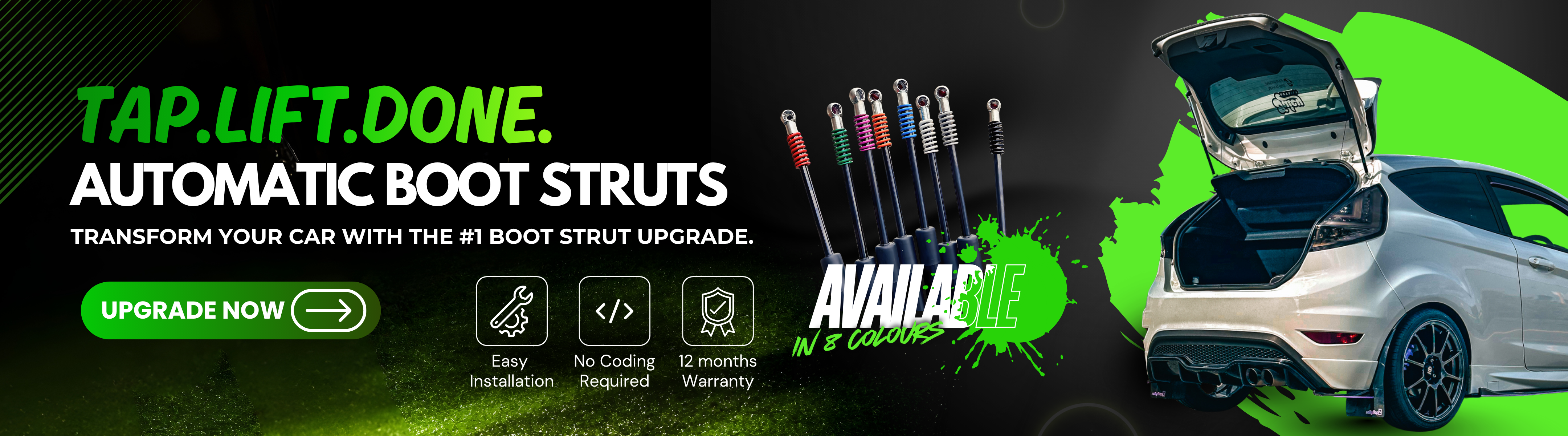 Emerald Struts - Open Your Car Boot Automatically!