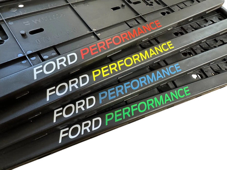 thumbnail image 2 of Ford Performance Black Metal License Plate Frame - 50 State Style By Elite 2 of 5