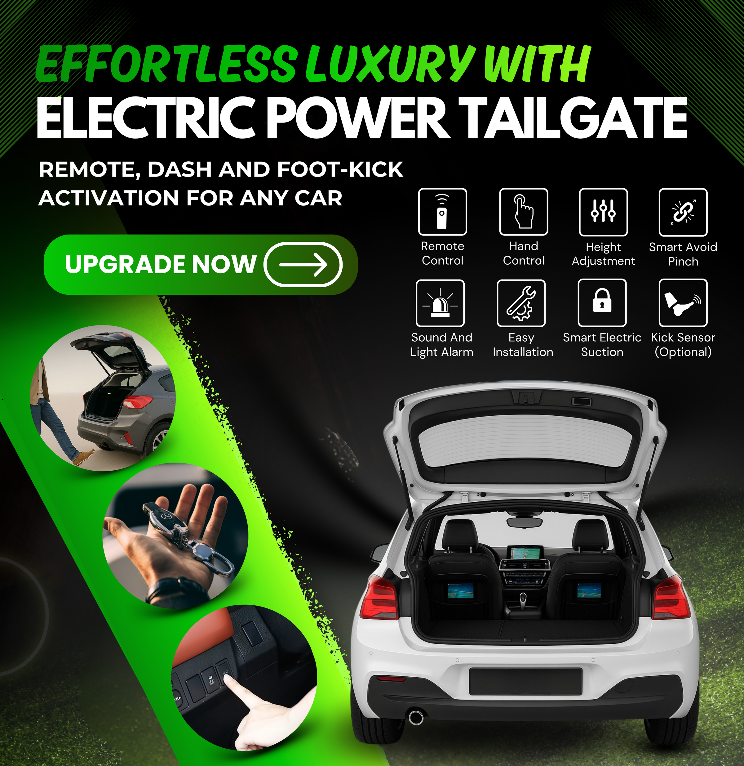 Emerald Struts - Open Your Car Boot Automatically!