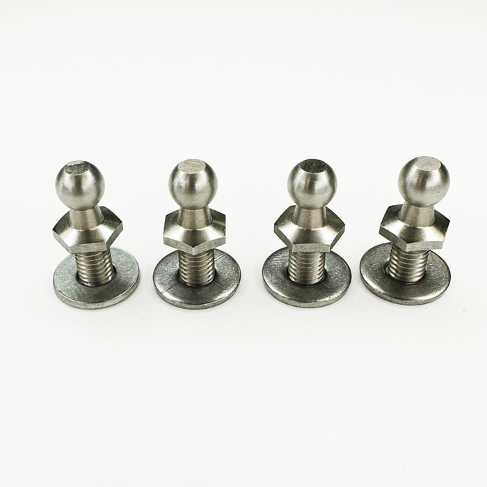 Stainless Steel Ball Studs and Washers Set