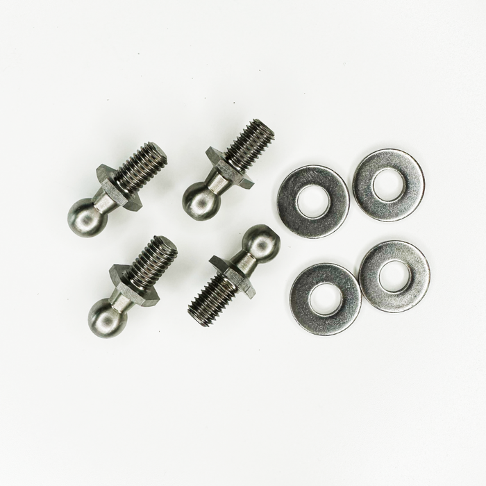 Stainless Steel Ball Studs and Washers Set