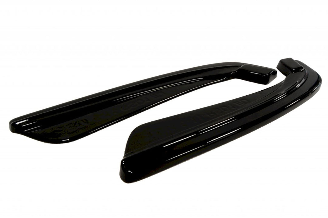 REAR SIDE SPLITTERS BMW 5 F11 M-PACK (FITS TWO SINGLE EXHAUST ENDS)