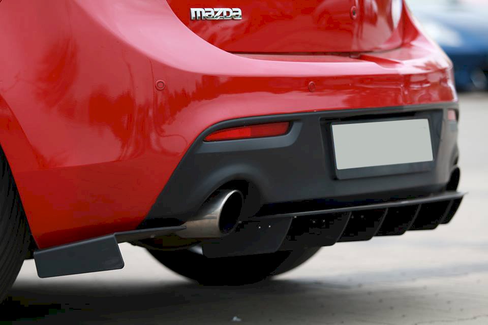 REAR DIFFUSER MAZDA 3 MK2 MPS