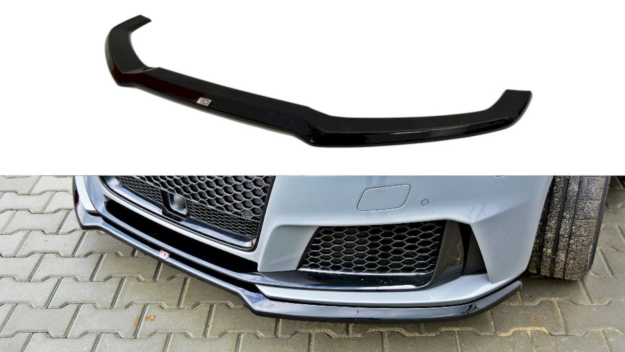 FRONT SPLITTER V.1 AUDI RS3 8VA SPORTBACK PRE-FACELIFT (2015-2016)