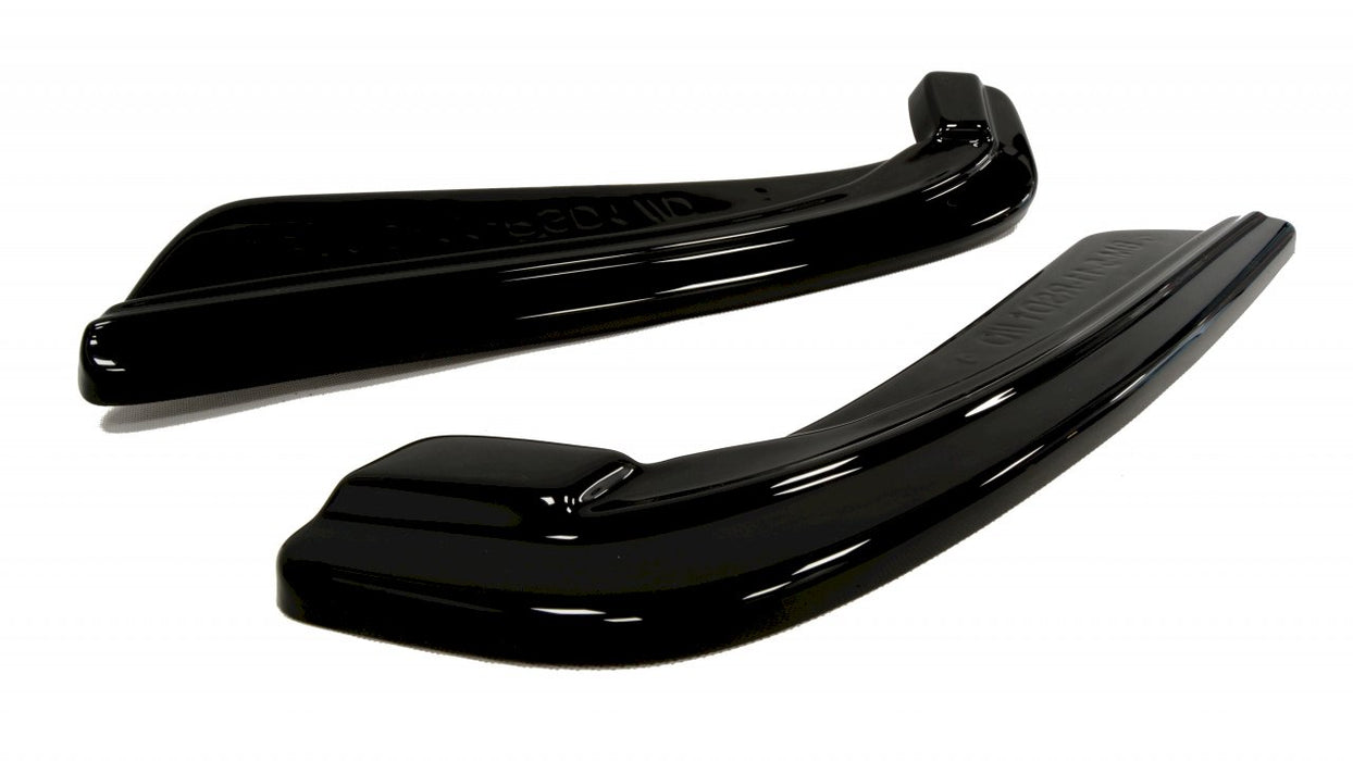 REAR SIDE SPLITTERS BMW 5 F11 M-PACK (FITS TWO SINGLE EXHAUST ENDS)