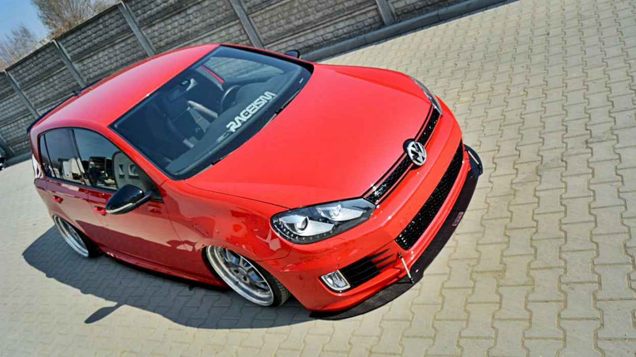 FRONT RACING SPLITTER VW GOLF MK6 GTI 35TH