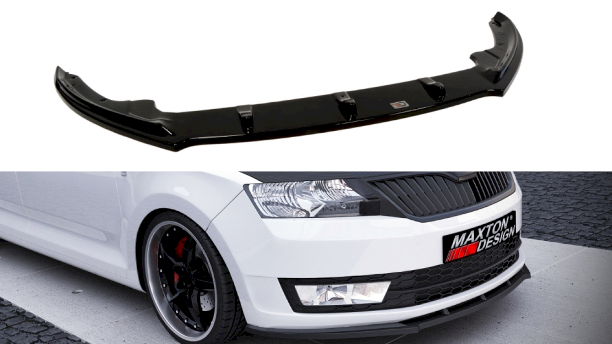 FRONT SPLITTER SKODA RAPID