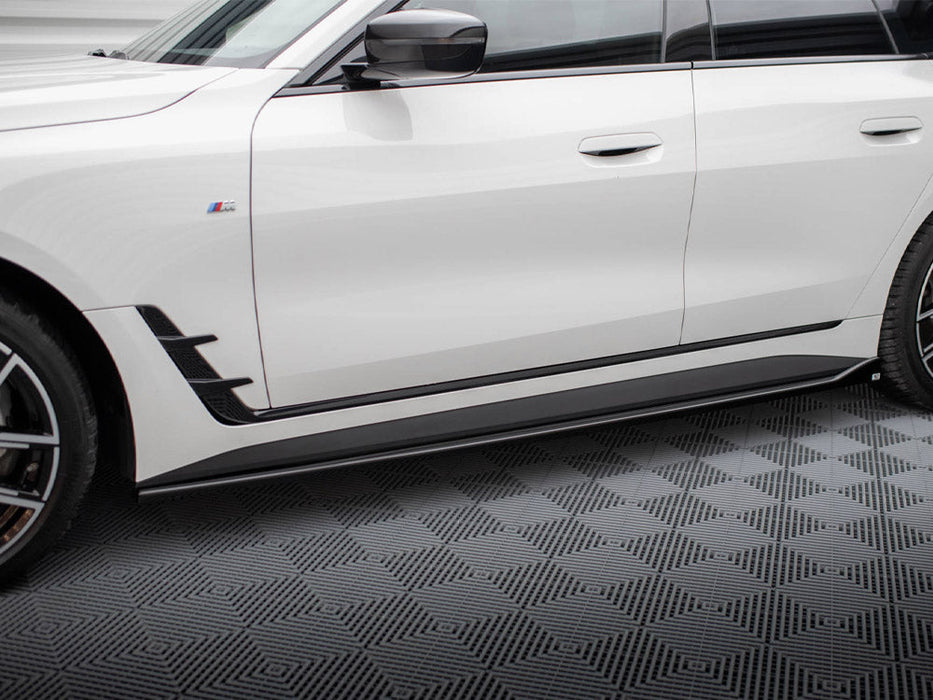 SIDE SKIRTS DIFFUSERS V.1 BMW I4 M-PACK G26