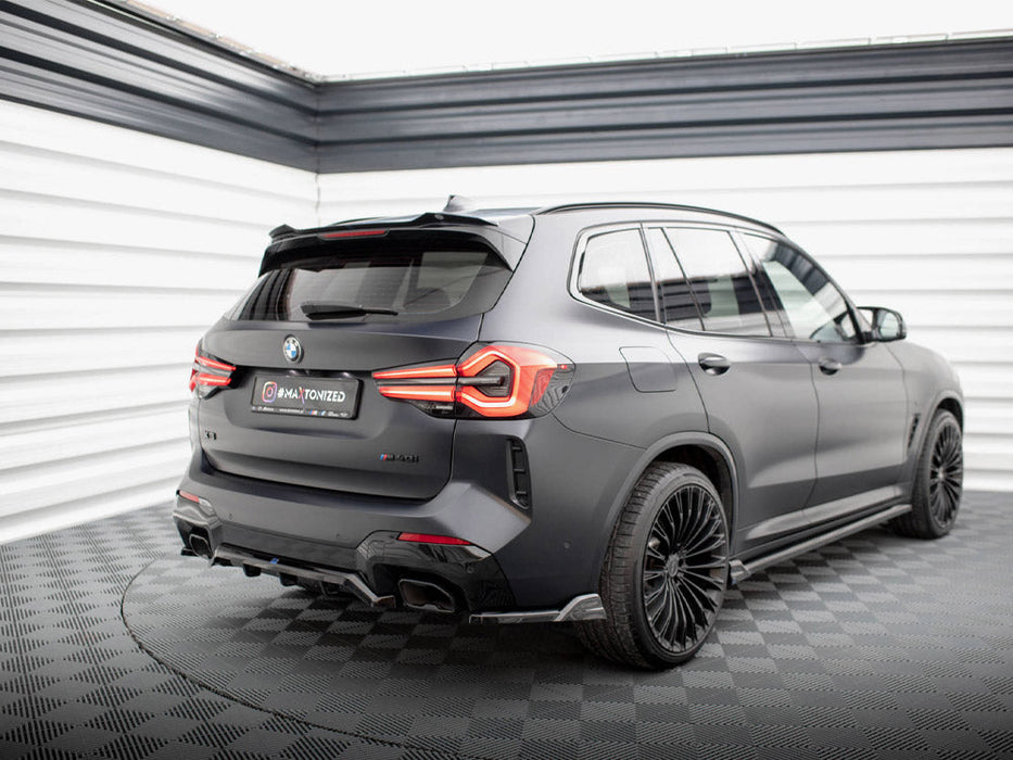REAR SIDE SPLITTERS BMW X3 M-PACK G01 FACELIFT