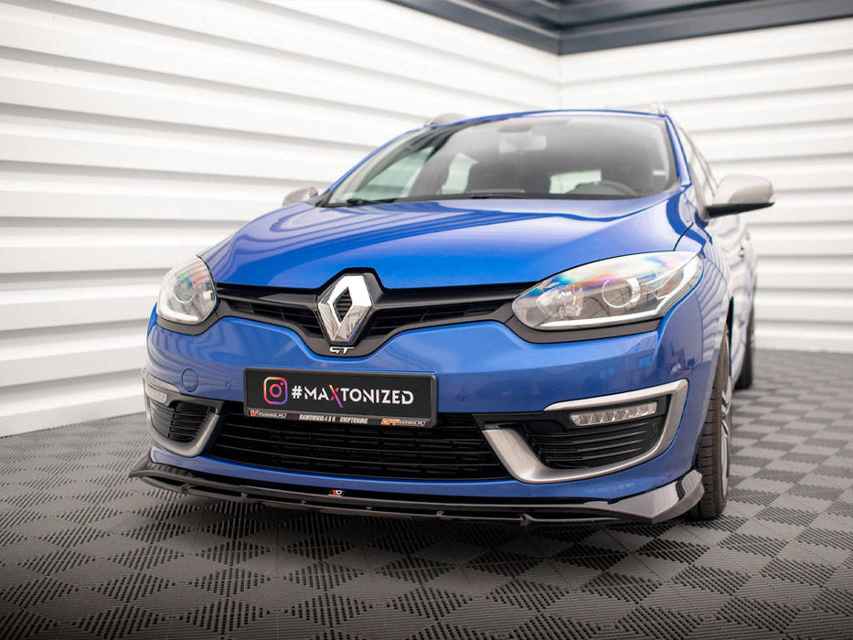 FRONT SPLITTER RENAULT MEGANE GT LINE GRANDTOUR MK3 FACELIFT