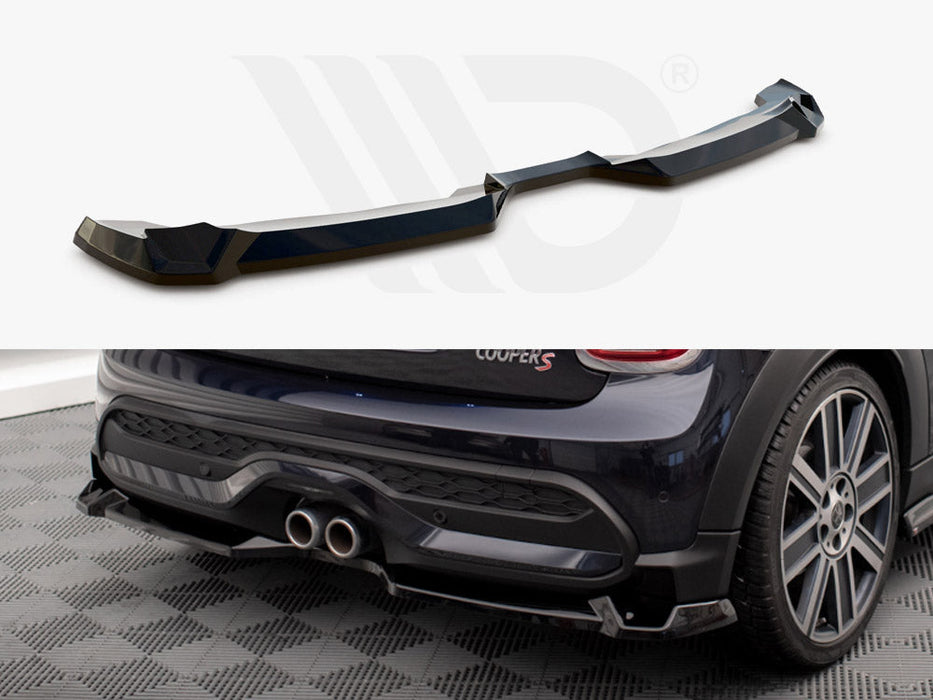 CENTRAL REAR SPLITTER MINI COOPER S F56 FACELIFT
