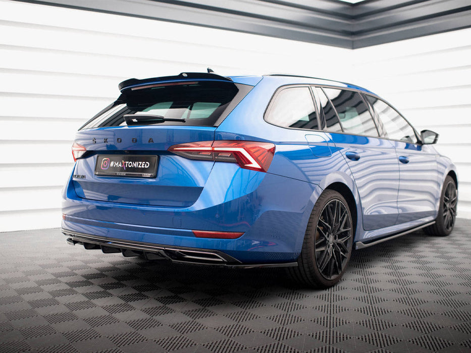 CENTRAL REAR SPLITTER (VERTICAL BARS) SKODA OCTAVIA SPORTLINE MK4