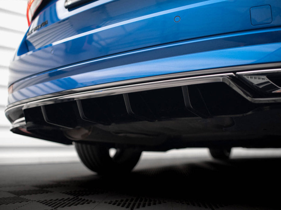 CENTRAL REAR SPLITTER (VERTICAL BARS) SKODA OCTAVIA SPORTLINE MK4