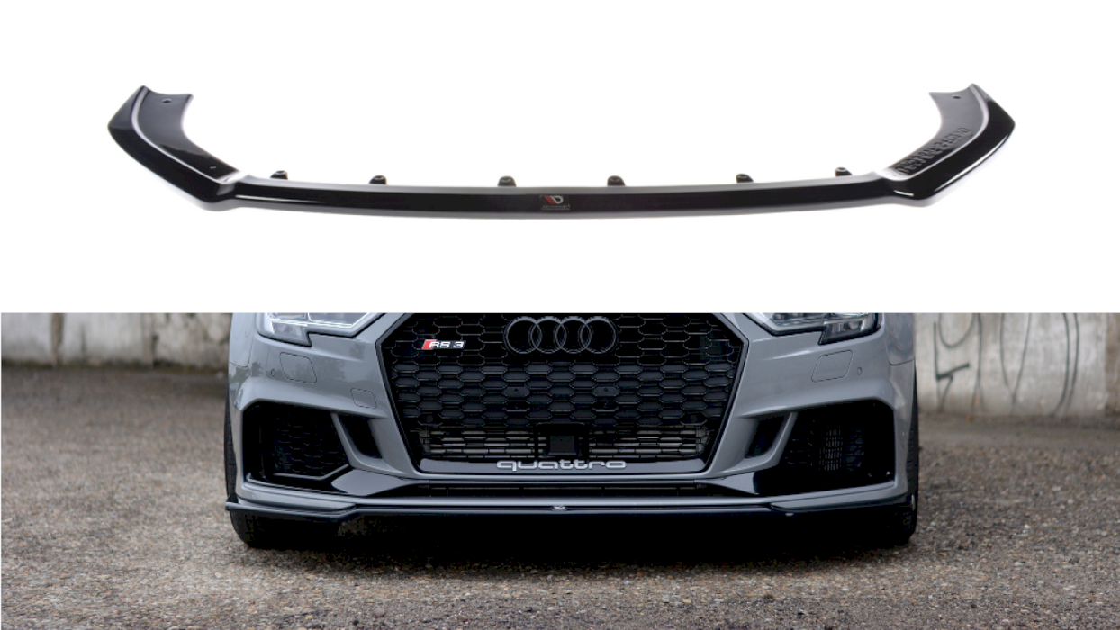 FRONT SPLITTER V.2 AUDI RS3 8V FACELIFT SEDAN (2017-20)