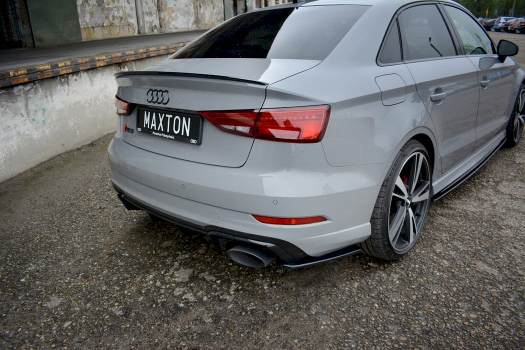 REAR SIDE SPLITTERS AUDI RS3 8V FACELIFT SEDAN (2017-20)