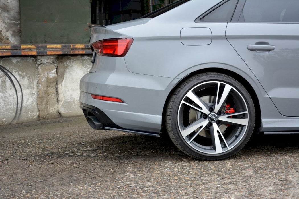 REAR SIDE SPLITTERS AUDI RS3 8V FACELIFT SEDAN (2017-20)