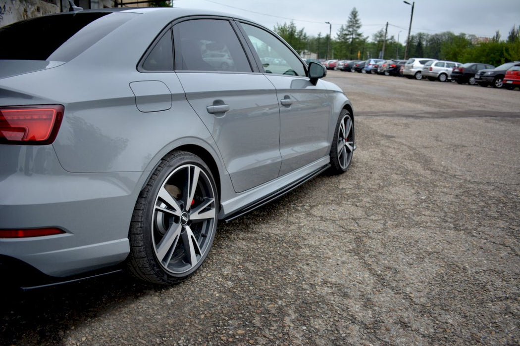 SIDE SKIRTS DIFFUSERS AUDI RS3 8V FACELIFT SEDAN (2017-20)