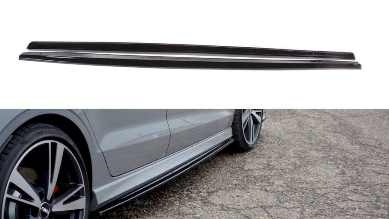 SIDE SKIRTS DIFFUSERS AUDI RS3 8V FACELIFT SEDAN (2017-20)