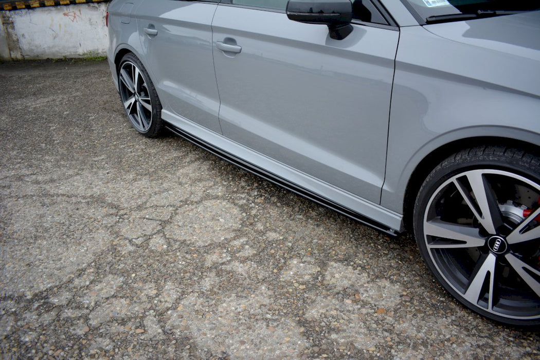 SIDE SKIRTS DIFFUSERS AUDI RS3 8V FACELIFT SEDAN (2017-20)