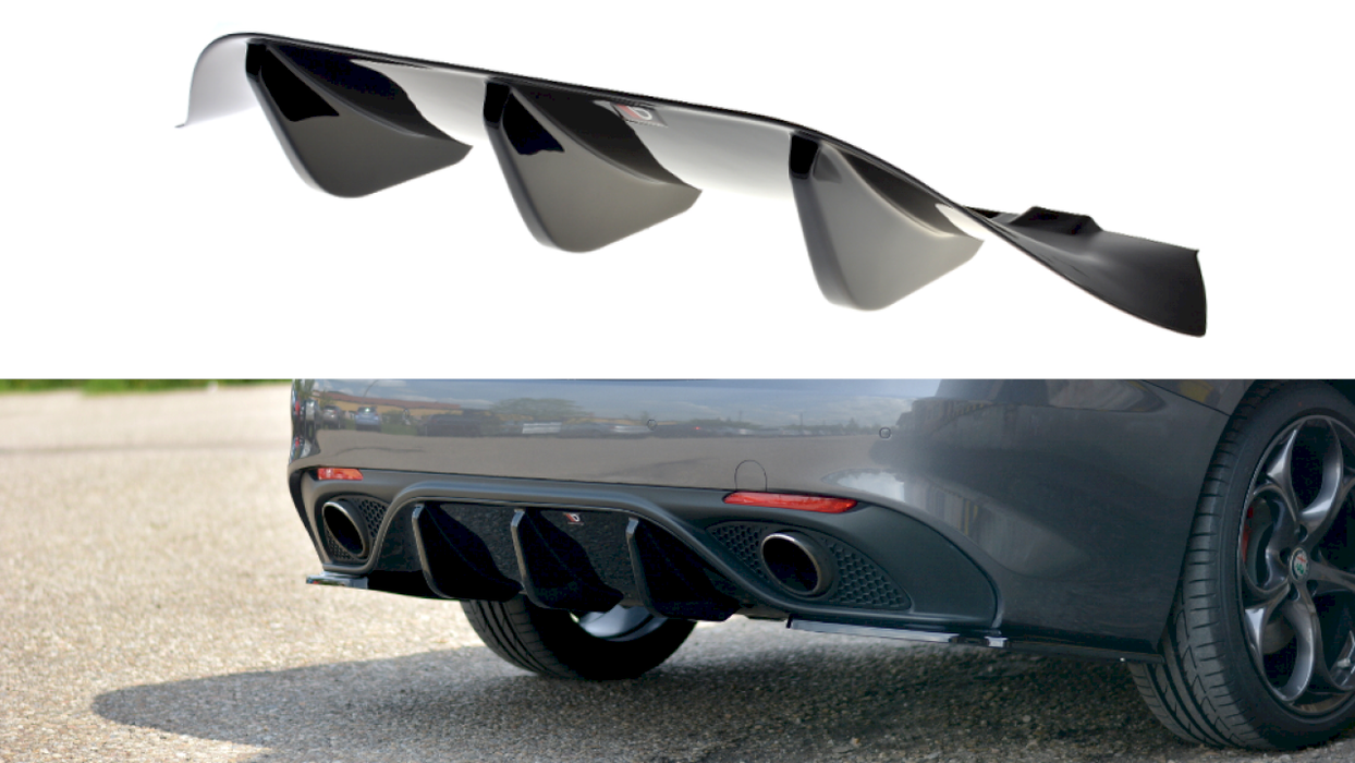 REAR DIFFUSER ALFA ROMEO GIULIA VELOCE (2015-2019)