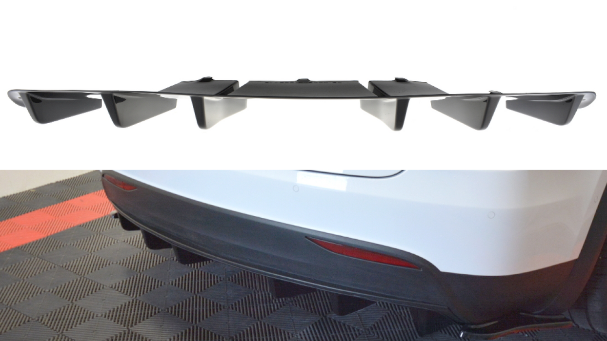 REAR DIFFUSER TESLA MODEL X (2015-)