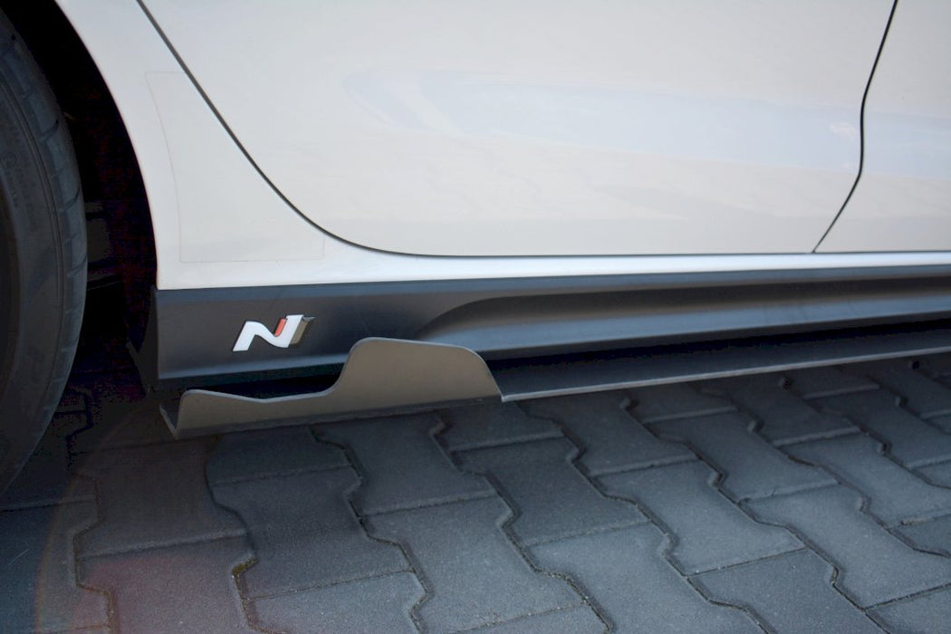 RACING SIDE SKIRTS DIFFUSERS HYUNDAI I30 MK3 N